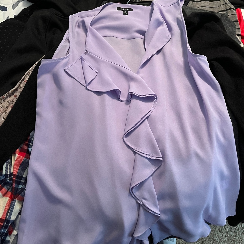 Purple tank top